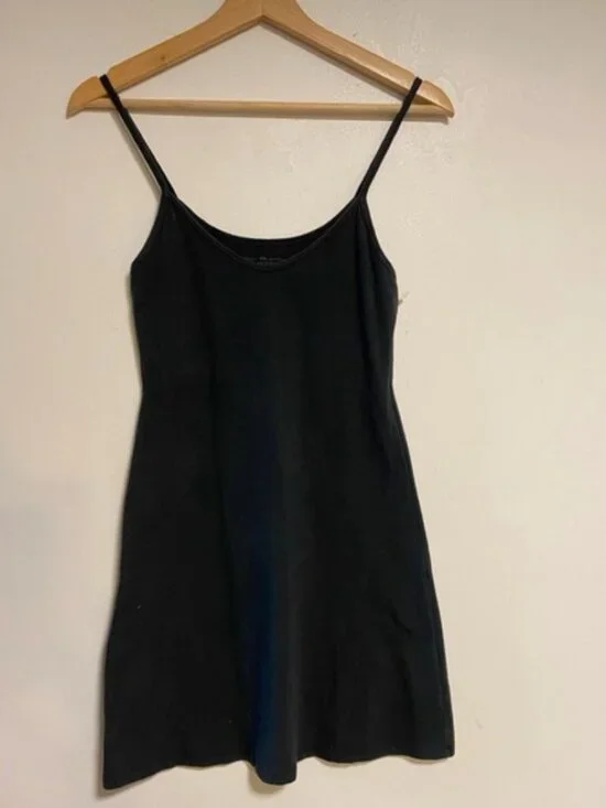 Brandy Melville Black Spaghetti Strap Mini Dress - Picture 4 of 7